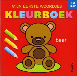 Kleurboeken voor kinderen; Mijn eerste woordjes kleurboek