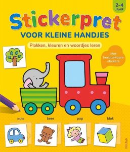 Kleurboeken voor kinderen tot 4 jaar Stickerpret
