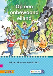Op een onbewoond eiland - Mirjam Mous; AVI-boeken groep 5 AVI-niveau M5