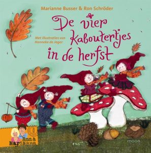 De vier kaboutertjes in de herfst, Marianne Busser; Kinderboeken thema herfst peuters en kleuters