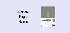 Review Purpuz Planner; In balans door het leven met deze planner en lifecoach in één!