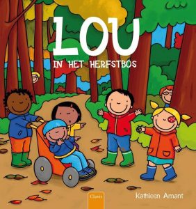 Lou in het herfstbos, Kathleen Amant; Kinderboeken thema herfst peuters en kleuters