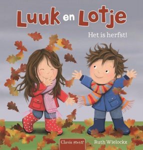 Luuk en Lotje Het is herfst, Ruth Wielockx; Kinderboek thema herfst peuters en kleuters