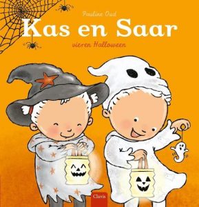 Kas en Saar vieren Halloween door Pauline Oud; Voorleesboeken thema Halloween voor peuters en kleuters