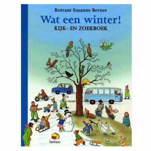 Kinderboeken thema winter peuters en kleuters; Wat een winter kijk- en zoekboek