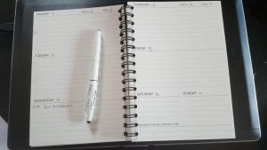 Review MOYU The Week Planner; Uitwisbaar notitieboek voor het hele jaar