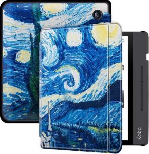 Sleepcover flip hoes Van Gogh Schilderij voor de Kobo Libra H20 (7 inch)