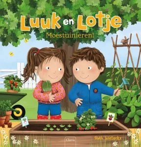 Moestuin prentenboeken voor kinderen vanaf 3 jaar; Luuk en Lotje Moestuinieren; 