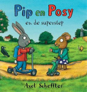 Leesboekenenmeer | Boeken gelezen in juni 2022: Pip en Posy en de superstep, prentenboek voor peuters vanaf ca. 1 jaar.