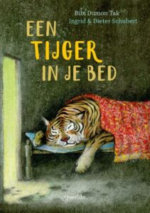 Thematitels kinderboekenweek 2022: Gi-ga-groen: een tijger in je bed; Bibi Dumon Tak