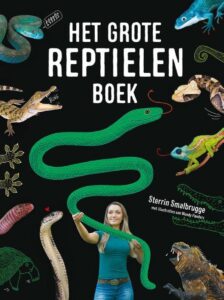Thematitels kinderboekenweek 2022: Gi-ga-groen: Het grote reptielenboek - Sterrin Smalbrugge