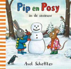 Kinderboeken thema winter peuters en kleuters: Pip en Posy in de sneeuw, recensie; Axel Scheffler