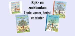 Kijk- en zoekboeken lente, zomer, herfst en winter; Rotraut Susanne Berner; Kinderboeken over seizoenen