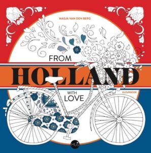 Kleurboeken voor volwassenen From Holland with love - Masja van den Berg