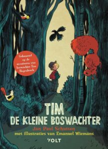 Tim de kleine boswachter, recensie; Kinderboek geschreven door Jan Paul Schutten en Tim Hogenbosch, ook wel bekend als 'boswachter Tim'. Uitgeverij: Volt.