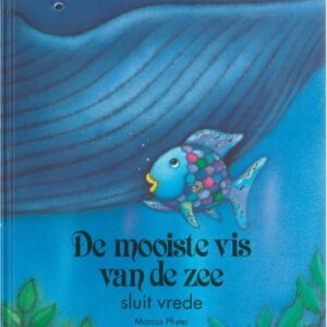 De mooiste vis van de zee sluit vrede, recensie; Prentenboek geschreven door Marcus Pfister, vertaald door Nannie Kuiper; Ook verkrijgbaar als luisterboek