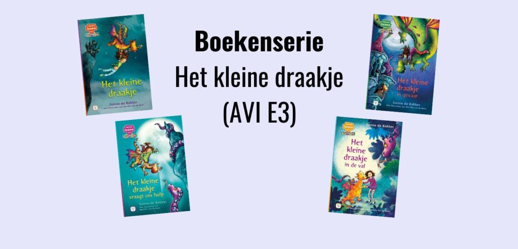 Leren Lezen met Kluitman - Het kleine draakje; Sanne de Bakker (AVI E3), illustraties Mariëlla van de Beek