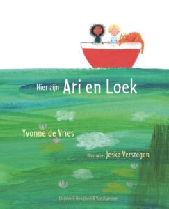 Thematitels Kinderboekenweek 2023 Bij Mij Thuis groep 3 & 4: Hier zijn Ari en Loek - Yvonne de Vries