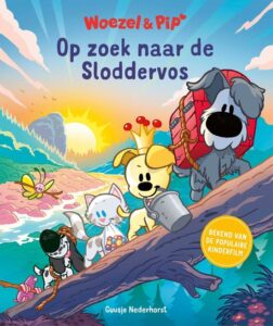 Woezel & Pip - Op zoek naar de Sloddervos, recensie; Prentenboek over opruimen voor peuters en kleuters geschreven door Guusje Nederhorst